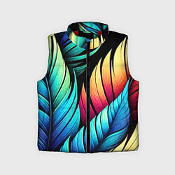 Детский жилет Color feathers - neon, цвет: 3D-красный