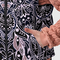 Детский жилет Мандала сине-розовый, цвет: 3D-черный — фото 2
