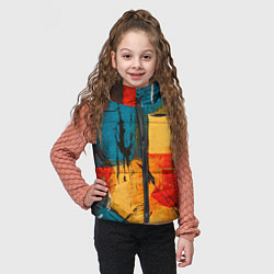 Детский жилет Картина маслом, цвет: 3D-черный — фото 2