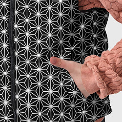 Детский жилет Графичный узор из треугольников, цвет: 3D-красный — фото 2