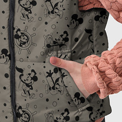 Детский жилет Микки Маус матрос - паттерн, цвет: 3D-светло-серый — фото 2