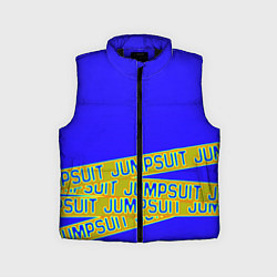 Детский жилет Jumpsuit sport, цвет: 3D-черный