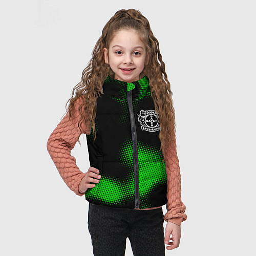 Детский жилет Bayer 04 sport halftone / 3D-Черный – фото 3