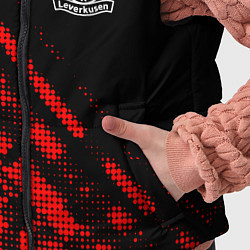 Детский жилет Bayer 04 sport grunge, цвет: 3D-красный — фото 2