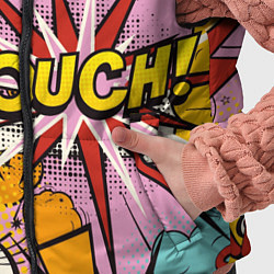 Детский жилет Oops-boom: комикс бум, цвет: 3D-черный — фото 2