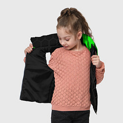 Детский жилет Haval green sport hexagon, цвет: 3D-черный — фото 2