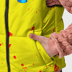 Детский жилет Poppy Playtime Хагги Вагги монстр, цвет: 3D-красный — фото 2