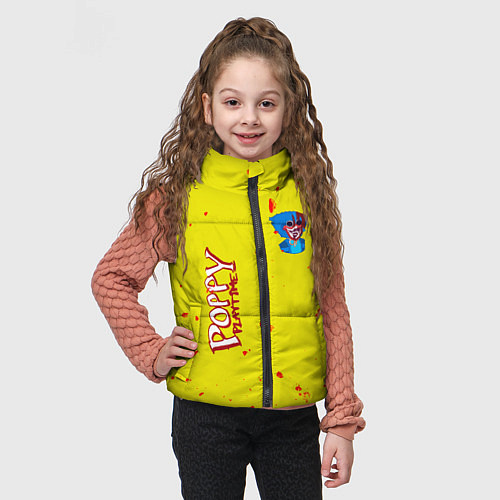 Детский жилет Poppy Playtime Хагги Вагги монстр / 3D-Красный – фото 3