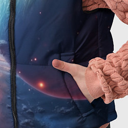 Детский жилет Одинокая планета, цвет: 3D-черный — фото 2