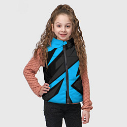 Детский жилет Geometry racing, цвет: 3D-черный — фото 2