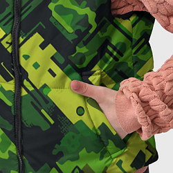 Детский жилет Camouflage - pattern ai art, цвет: 3D-светло-серый — фото 2