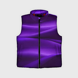 Детский жилет Фиолетовый шелк, цвет: 3D-красный
