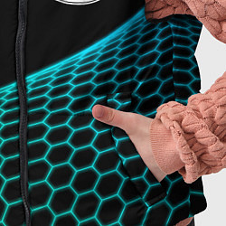 Детский жилет Land Rover electro hexagon, цвет: 3D-черный — фото 2