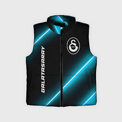 Детский жилет Galatasaray неоновые лампы, цвет: 3D-черный