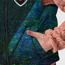 Детский жилет Arsenal glitch blue, цвет: 3D-черный — фото 2