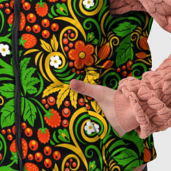 Детский жилет Русский узор, цвет: 3D-светло-серый — фото 2