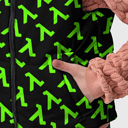 Детский жилет Half life green logo, цвет: 3D-красный — фото 2