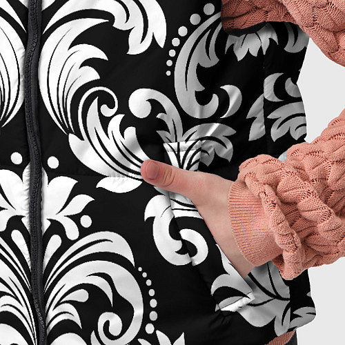 Детский жилет Дамасский орнамент / 3D-Светло-серый – фото 5