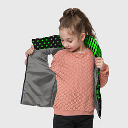 Детский жилет Minecraft creeper pattern, цвет: 3D-светло-серый — фото 2