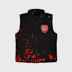 Детский жилет Arsenal spash, цвет: 3D-черный