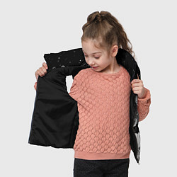 Детский жилет Коты с креативными хвостами, цвет: 3D-черный — фото 2