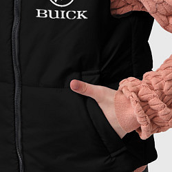 Детский жилет Buik logo white, цвет: 3D-черный — фото 2
