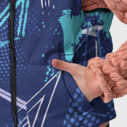 Детский жилет Яркий абстрактный узор для спорта, цвет: 3D-светло-серый — фото 2