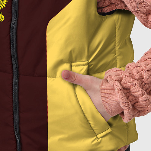 Детский жилет Россия ретро стиль / 3D-Светло-серый – фото 5