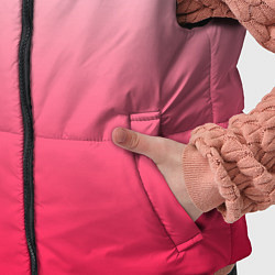 Детский жилет Розовый градиент, цвет: 3D-черный — фото 2