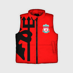 Детский жилет Liverpool fc sport steel, цвет: 3D-красный