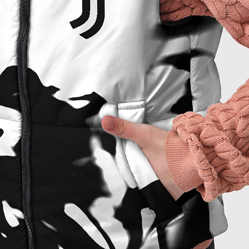 Детский жилет Juventus smoke black fire / 3D-Светло-серый – фото 5