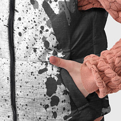 Детский жилет West Ham - white gradient по-вертикали, цвет: 3D-черный — фото 2