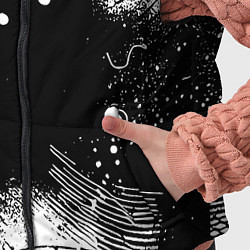 Детский жилет Призрак застигнутый врасплох - нейроарт, цвет: 3D-светло-серый — фото 2