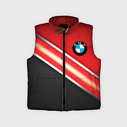 Детский жилет BMW geometry steel, цвет: 3D-красный