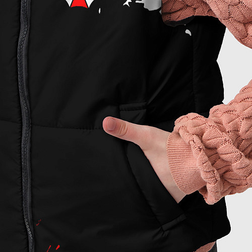 Детский жилет Resident evil - вирус / 3D-Светло-серый – фото 5