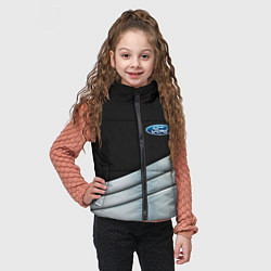 Детский жилет FORD metal texture, цвет: 3D-черный — фото 2
