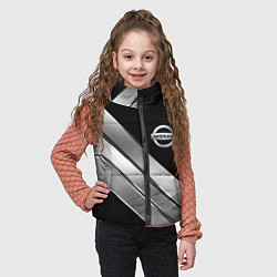 Детский жилет Nissan metal steel auto, цвет: 3D-черный — фото 2