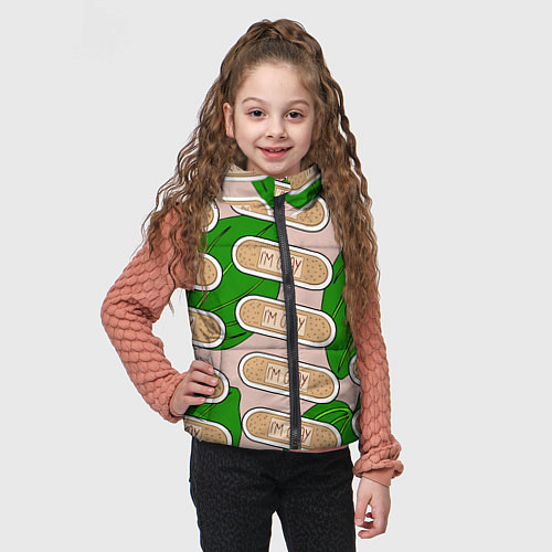 Детский жилет Я в порядке пластырь / 3D-Черный – фото 3