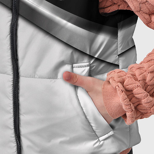 Детский жилет Nissan logo auto / 3D-Светло-серый – фото 5