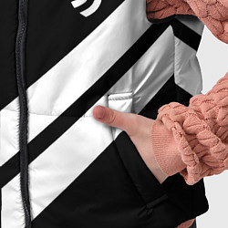 Детский жилет Juventus line white, цвет: 3D-черный — фото 2