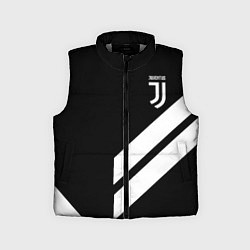 Детский жилет Juventus line white, цвет: 3D-светло-серый