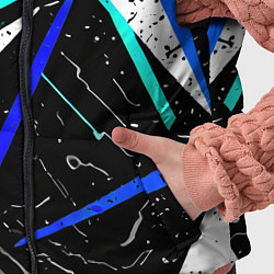 Детский жилет Разноцветные праздничные линии, цвет: 3D-красный — фото 2