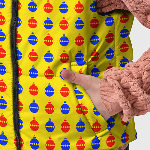 Детский жилет Яркие шары / 3D-Светло-серый – фото 5