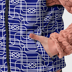 Детский жилет Паттерн с трубопроводом и узлами, цвет: 3D-красный — фото 2