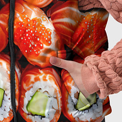 Детский жилет Филадельфия с красной икрой, цвет: 3D-красный — фото 2