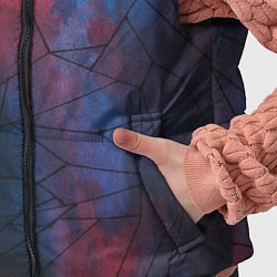 Детский жилет Космическая паутина, цвет: 3D-черный — фото 2