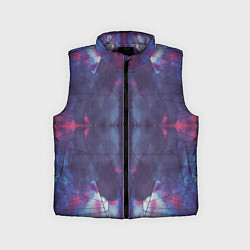 Детский жилет Космическая паутина, цвет: 3D-светло-серый