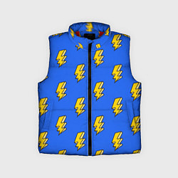 Детский жилет Супер молнии, цвет: 3D-красный