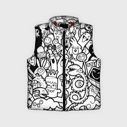 Детский жилет Каляки маляки, цвет: 3D-красный