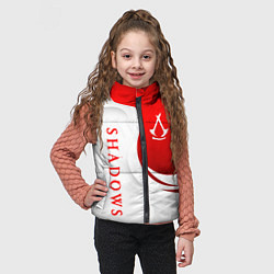 Детский жилет Assassins creed - shadows, цвет: 3D-светло-серый — фото 2